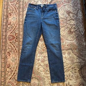 Madewell high-rise slim boyjean size 25